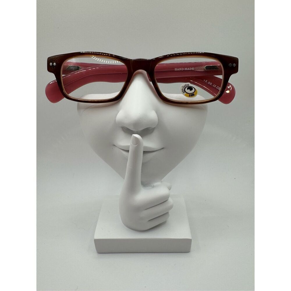 eyebobs On Air reading glasses strength 3.00 brown pink new without case